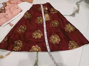 Elegant Girls' Lehenga Choli Set