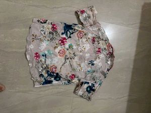 Floral Print Blouse