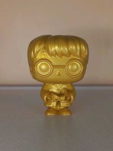 Golden Harry Potter Funko Pop Kinder Joy Toy