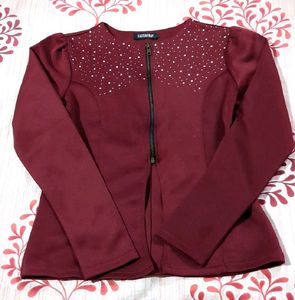 Sequin jacket