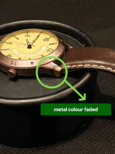 Timex BEIGE dial watch
