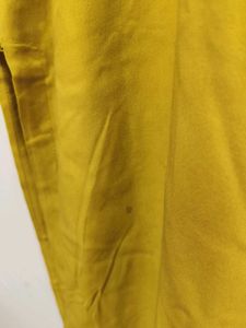 Women Yellow Printed Rayon Kurta