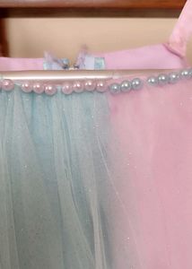 Cute Two-Tone Girls Dress
