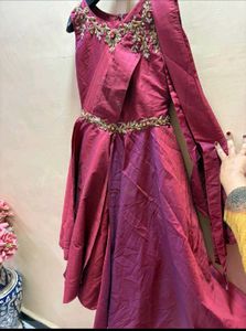 handwork  indo western Dress for Girls