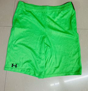 Bright Green Under Armour Basketball Shorts