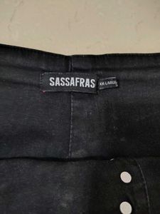 Slim Fit, High-Waisted Black Jeans