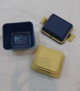 Blue &amp; Yellow Lunch Box
