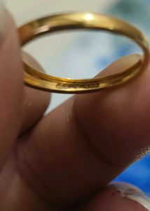 pure gold 18 carat ring