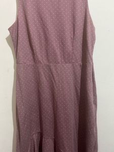 Elegant Lavender Midi Dress