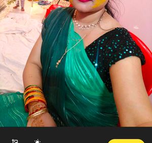 Beautiful 2 Colour Saree