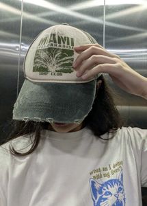 Distressed Miami Paradise Surf Club Baseball Cap