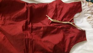 Silk and net Stone Work Dress