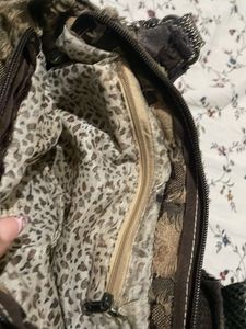 Unique Brown Handbag