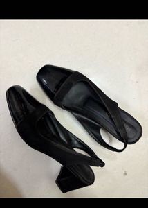 Black Slingback Heels