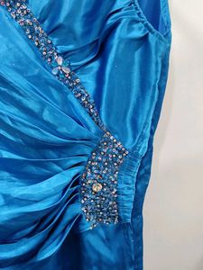 Shimmer Blue Dress