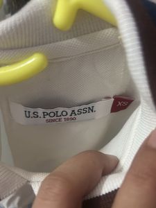 U.S. Polo Assn. women’s White T-Shirt