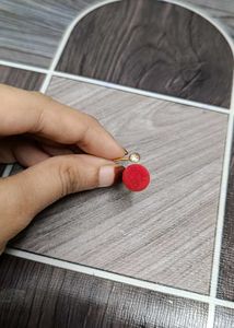Unique Red Circle Ring