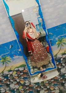 Beautiful Floral Kurta Set with Dupatta