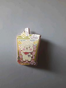 BTS BT21 Jin RJ Hard Enamel Pin