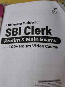 Ultimate Guide for SBI Clerk Prelim &amp; Main Exams