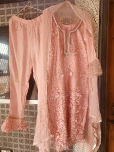 Hand Work Kurta Set Original Suit