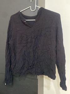 Unique Textured Long Sleeve Top