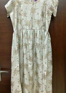 Elegant Floral Print Kurta Set