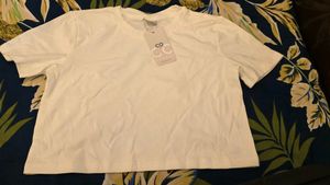 Classic White Crew Neck T-Shirt