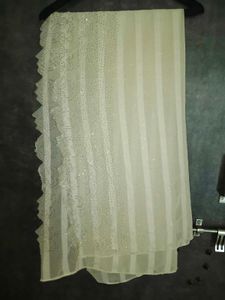 beautifull silk sequins stripped dupatta