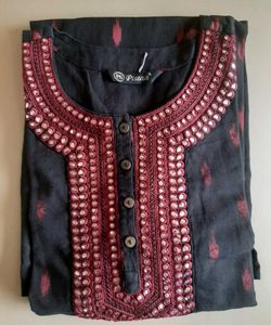 Cotton Embroidred Kurti