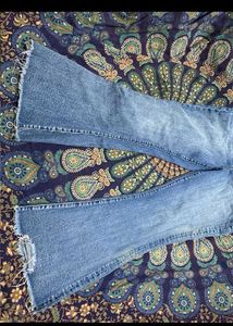 Women's Flared Denim Jeans