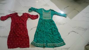 Vibrant Pink Embroidered Kurta