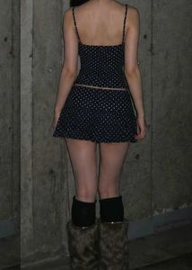 Navy Polka Dot co-ord Set