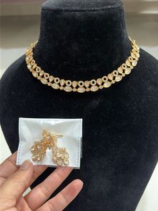Brand new Gold-Toned Necklace & Earring Set