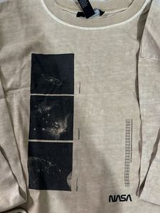 NASA Graphic Long Sleeve Top