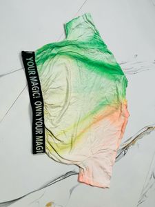 Tie-Dye T-Shirt with Inspirational Quote