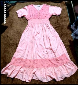 Pink Long Dress