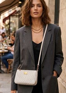 Michael Kors Signature Print Shoulder Bag