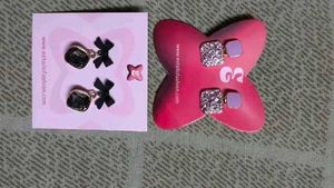 Combo pack of 2 korean stylish earrings