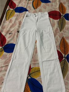 High-Waisted Wide-Leg Jeans
