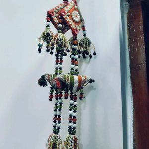 Vintage Beaded Wall Hanging