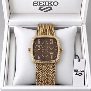Seiko Square Green Dial Watch