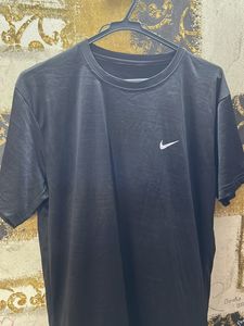 New Black Tshirt (Quick Drying &amp; Breathable Fabric)Dryfit T-shirt For Men’s Black XL