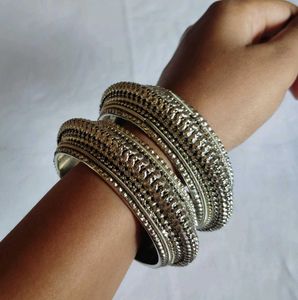 Oxidized bangles
