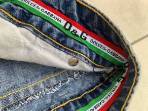 D&amp;G low rise straight fit jeans