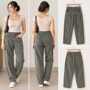 Olive Green Jeans