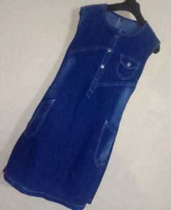 Blue Denim Dress