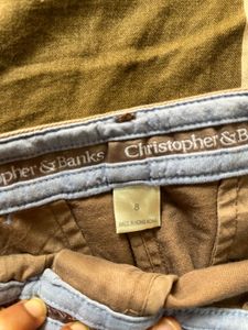 Brown Straight Leg Pants - Unused