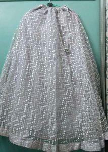 Beautiful lavender lehenga for girls