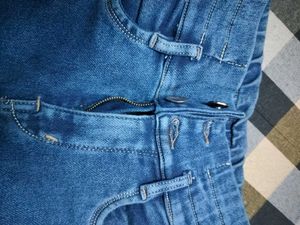Blue Cargo Jeans